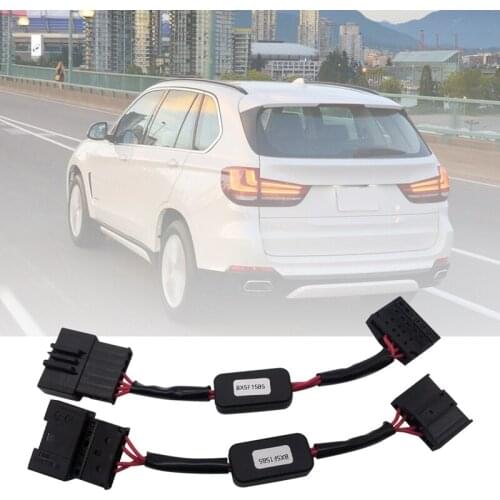 2Pcs DynamicTurn Signal Indicator LED Taillight Add-on Module Cable Wire for BMW X5 F15 X5M F85 2012-2018 Tail Light