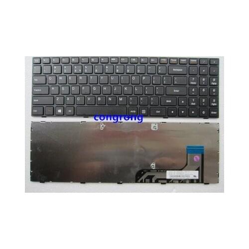 English Keyboard For Lenovo Ideapad 100-15 100-15IBY 100-15IB B50-10 PK131ER1A05 5N20h52634 9z.NCLSN.00U NANO NSK-BR0SN Black US
