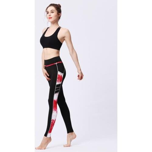 Seamless Flower Printing Gym High Waist Yoga Leggin Wear Sports Leggings New Nude Running Push UP Workout Women Sportswear Pants