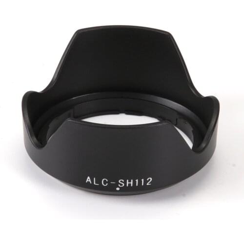 Lens Hood SH112 Bayonet for Sony 18-55mm f/3.5-5.6 16mm f/2.8 NEX-7 NEX-5N NEX-3