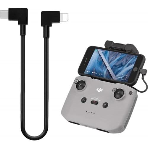 Mavic Air 2 Pocket 2 DJI Mini 2 Data Cable 30cm Phone Flex Spare Parts For Drone Wire Accessories IOS Micro Type C Android