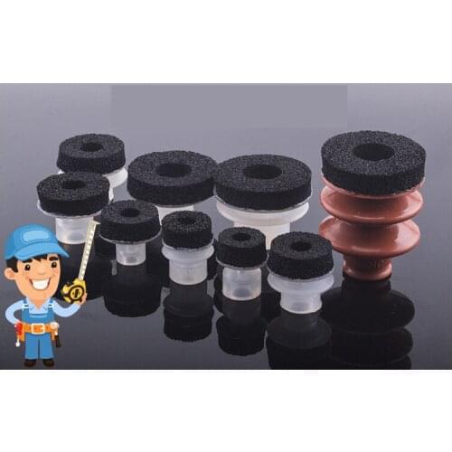 Mechanical hand vacuum sucker sponge sucker strength suction nozzle