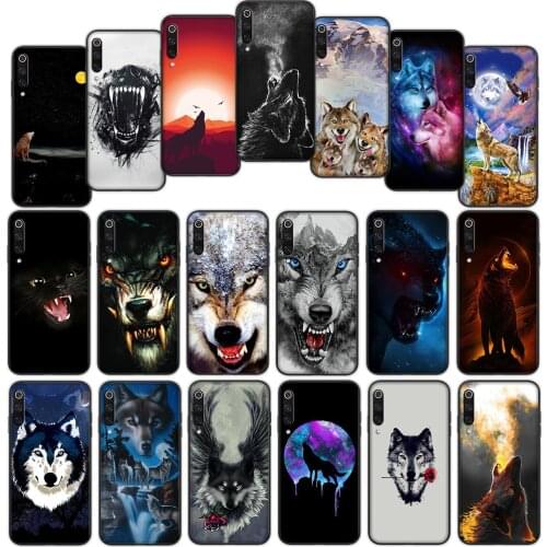 Angry snow wolf Soft Cover Case for Xiaomi Mi Note 10 Ultra A1 A2 Lite A3 Pro Max Pocophone F1