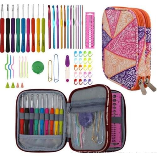 21pcs/set Crochet plus accessory kit knitting tools