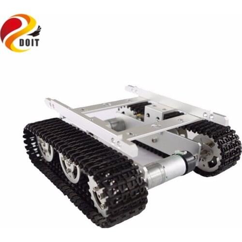 Official DOIT Update Version with Hall Sensor Motors Tank Car Chassis/Tracked for DIY/Robot Smart Car Part for Remote Control