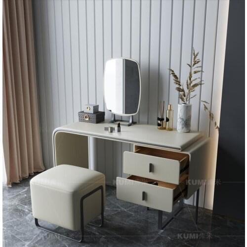 Dresser storage cabinet one bedroom makeup table light luxury net red ins wind Nordic makeup table small modern simplicity