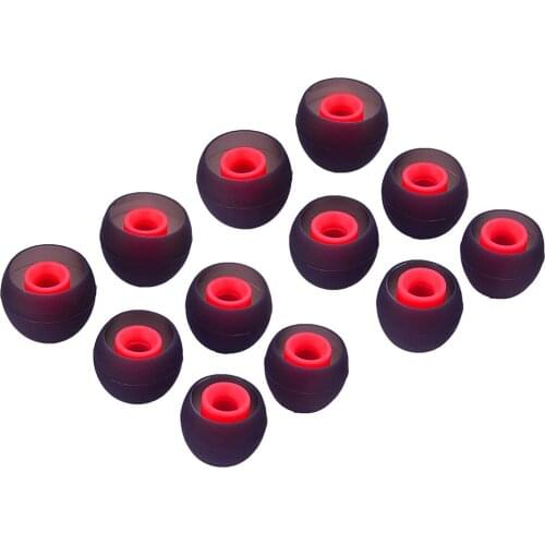 6 Pairs Silicone Eartips Eargels Earpads Ear Tips Gels Bud Compatible with Senso, Zeus, Otium, Hussar Sport Bluetooth Headphones