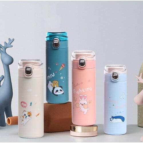 400ML Thermos Mug Stainless Steel water bottle Thermal Insulation Thermal Water Bottle Tumbler Thermocup