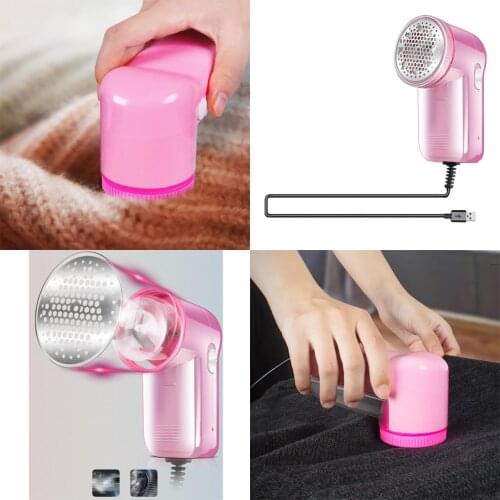 USB Electric Lint Remover Sweater Defuzzer Fabrics Fuzz Shaver Trimmer Handheld
