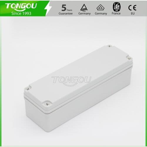 Free customized trepanning 3 holes High quality IP67 250*80*70 mm waterproof junction box plastic control panel box