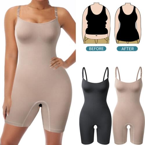 Women Full Body Shaper Bodysuit Shapewear Tummy Control Slimming Sheath Butt Lifter Push Up Thigh Slimmer Abdomen Shapers Corset