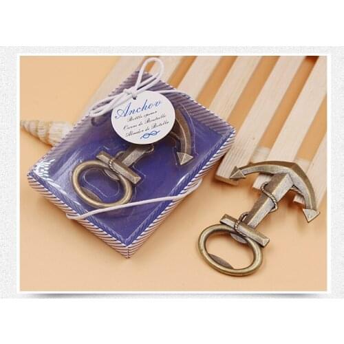 200pcs/lot ship anchor New Design Creative Love Wedding Favors Party Gifts alloy Bicycle type Beer Bottle Opener