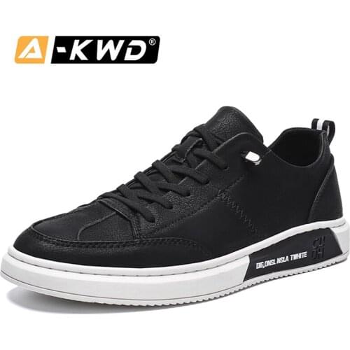 2019 Fashion Autumn Breathable Casual Shoes Men Zapatos De Hombre Deportivo Lace-up Sheos Men Mens Shoes Casual Leather Sneakers