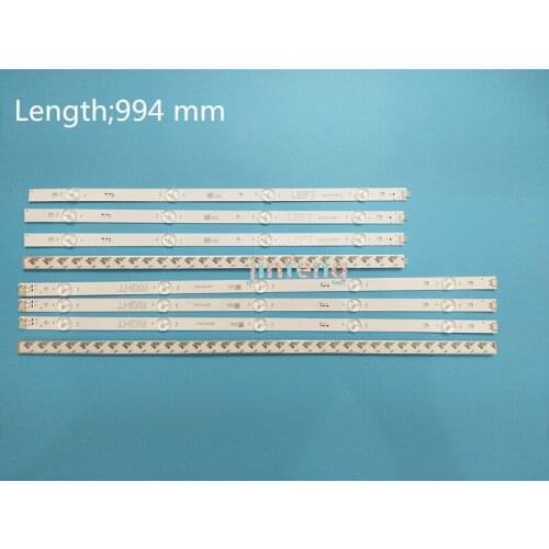 3set=24 PCS LED backlight strip for LG TV 49UJ630V 49LJ5500 NC490DUE-AAFX1-41CA GAN01-1294A-P1 GAN01-1295A-P1