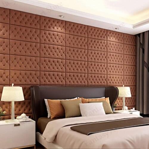 60x30cm Household Anti-collision Wall Stickers Floor Mats Household Bedroom Living Room Childrens Room Bedside Bed Cushion