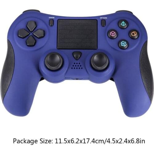 Wireless Bluetooth Gamepad Dual Vibration Game Handle Controller for playstation 4 Touch Panel Joypad for Gaming Lovers Supplies