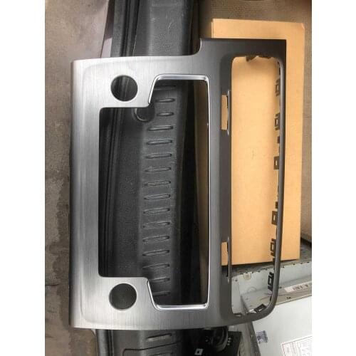 For VW Golf 7 - MIB 5GD035280B 6.5 Inch box silver Radio frame PANEL CD Plates
