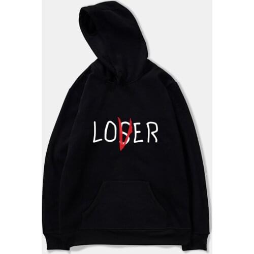 Hot Movie It Losers Club Sweatshirt Men Women Loser Lover It Inspired Hoodies Casual Unisex Sweatshirts Loser Lover Hoodie