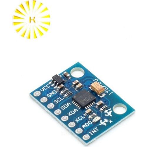 GY521 GY 521 GY-521 MPU-6050 Module MPU6050 Module 3 Axis Analog Gyro Sensors 3 Axis Accelerometer Module DIY KIT Connector