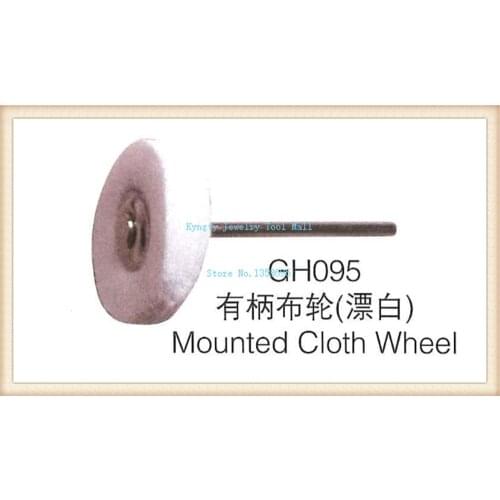 Shank 2.35mm Mounted Cloth Polishing Wheel Dremel Die Grinder Rotary Tools 100pcs/lot