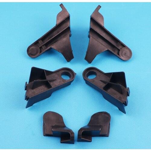 Car Headlight Repair Kit Bracket Repair Parts Paw Black Plastic Feet Fixed Paw Repair For Mercedes-Benz E Class W211 2003-2008