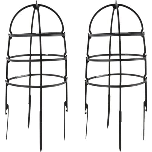 Climbing Flower Stand Balcony Clematis Potted Flowers Iron Wire Gardening Easy To Store European Style Garden Trellis