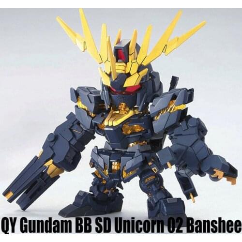 QY BB SD Unicorn 02 Banshee action figure Assembled plastic model kits toys