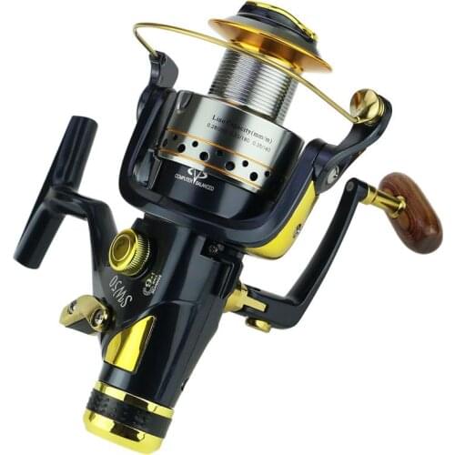 Fishing Reel 9+1 BB Right/Left Smooth Rear Drag Spinning 5.2:1 Speed High Carp Bait Runner Aluminum alloy Fishing Reel tackle