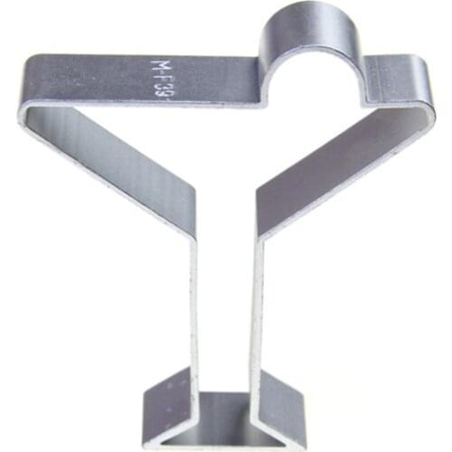 Wine Glass Stereoscopic Cookie Cutter Aluminum Alloy Biscuit Cut Mold Baking Cake Fruit Cut Mold Embossing Printing Tools