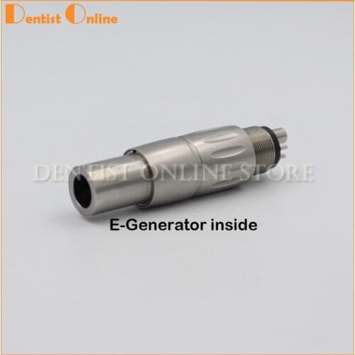Dental E-generator Quick Coupler Coupling 4Hole Fit NSK Machlite/Phatelus Turbine