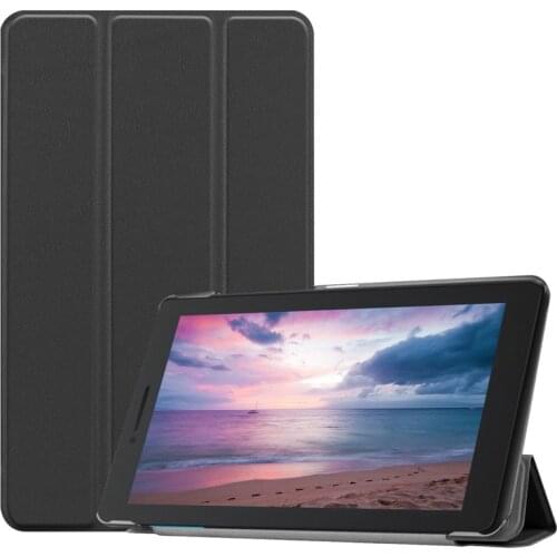 Ultra Slim Cover For Lenovo Tab E8 TB-8304F TB-8304L Colorful Sliod Flip Stand Smart Tri-Floding Tablet Case For Lenovo Tab E8