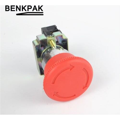XB2-BS542 Twist Release Emergency Stop Push Button Mushroom NC