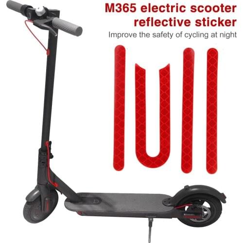Protective Shell Reflective Sticker for Xiaomi M365 Electric Scooter Front Rear Wheel Tyre Cover Accessories for Xiaomi M365 Pro