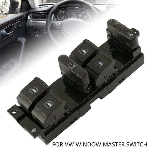 1PCS Window Switch for VW 99-04 GTI Golf 4 Jetta MK4 BORA BEETLE Passat B5 B5.5 Master Power Window Control Switch Button