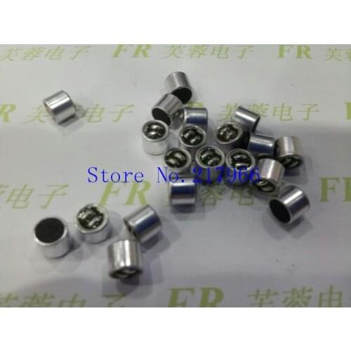 30PCS / lot ,6050 single- point microphone 6 * 5 jamming unidirectional microphone headset microphone, Free Shipping