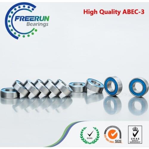 686-2RS 10PCS 6x13x5 Blue rubber bearing 6x13x5mm 686 2RS ABEC3 Model bearing