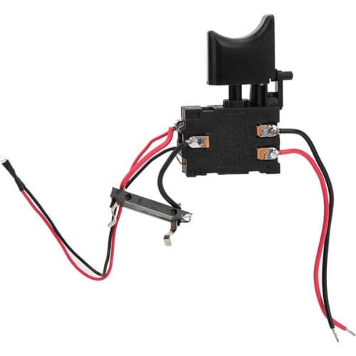 7.2 V - 24 V Drill Speed Controller Drill Switch Lithium Battery Cordless Drill Speed Control Trigger Switch With Small Lights