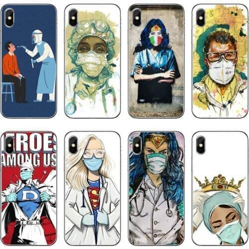 Super Doctor Nurse Accessories phone Case For iPhone 12 11 Pro Max XS Max XR X 8 7 Plus 6 6S Plus 5 5S SE 2020