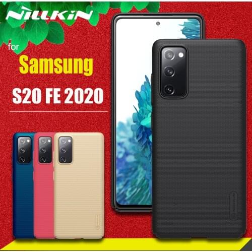 For Samsung Galaxy S20 FE 2020 Case Casing Nillkin Frosted Matte Shiled Slim Hard PC Back Cover Cases for Samsung S20 Fun Edtion