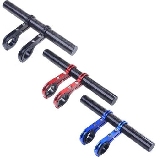 Bike Flashlight Holder Handle Bar Bicycle Extender Carbon Tube Bicycle Bracket Riding Extension Car Frame For Bicycle