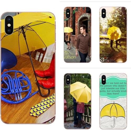 For Xiaomi Mi CC9 CC9E 9T mi10 mi9 mi8 note 9 10 pro lite SE Mi A1 A2 A3 Soft Capa Design How I Met Your Mother Yellow Umbrella