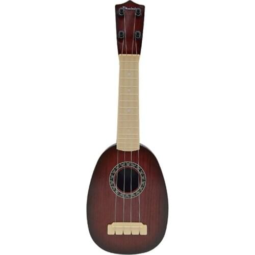 Classical Mini Guitar Kids Ukulele Toy 4 String Drawable Musical Enlightenment Toy Early Learning Toys Gifts For Children