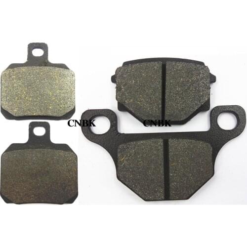 F+R Brake Pad Set fit for RIEJU 125 Marathon Pro double piston caliper Marathon125 2010 2011 2012 2009 - 2013 Front Rear