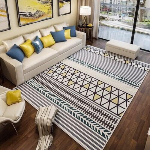 Carpet for Living Room Coffee Table Room Fashion Rug Simple Modern Bedroom Bedside Rectangular Tatami Sofa Soft Rug Custom