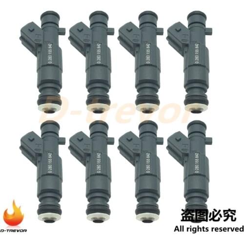 8Pcs OEM 0280155842 Fuel Injectors Nozzle For PEUGEOT 106 306 CITROEN SAXO XSARA 1.6L