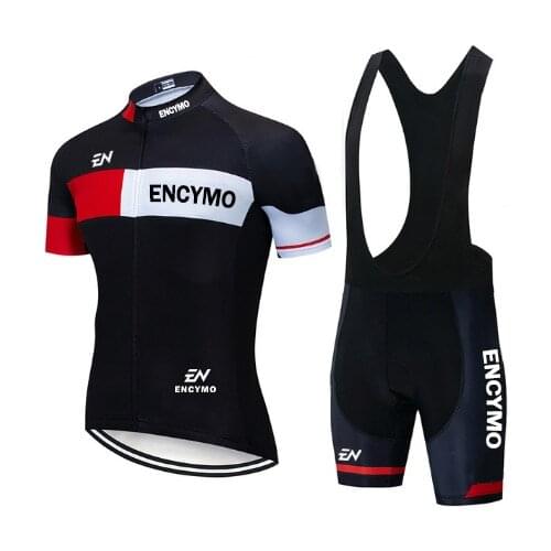 New red Pro Bicycle Team Short Sleeve Maillot Ciclismo Mens Cycling Jersey Summer breathable Cycling Clothing Sets