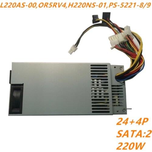 New PSU For Dell EL1200-05W/06W/07W EL1210-01e EL1300G-01W/02W EL1700 220W Power Supply L220AS-00 OR5RV4 H220NS-01 PS-5221-8/9