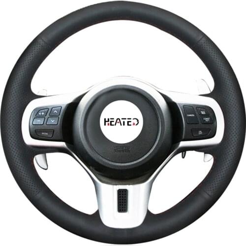 Braiding cover for Steering Wheel Cover for Mitsubishi Lancer 10 EVO Evolution Tuning car Braid on the steering wheel cover