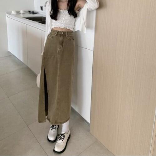 RANMO Denim Skirts For Women