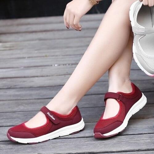 Mesh Fabric Comfortable Flats Shoes Running Shoes Women Sneakers Womens Fashion Casual Weave Zapatos De Mujer Shoes Plus Size